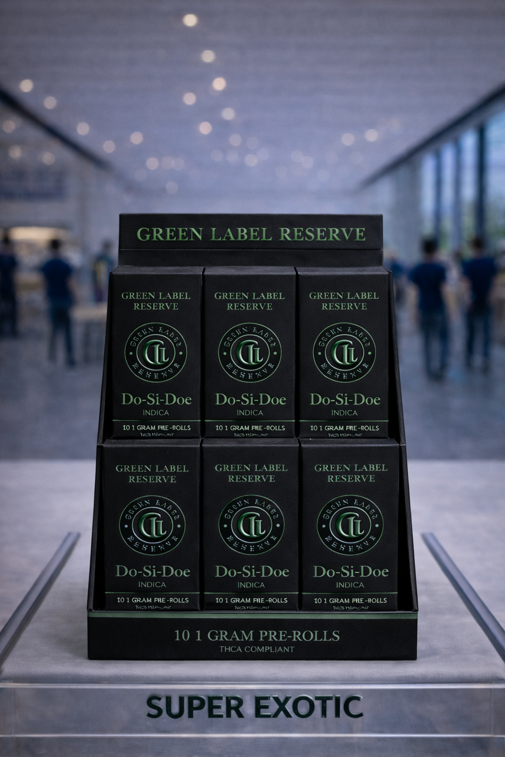 12-Pack Case of 10 × 1g THCA Pre-Rolled Joints